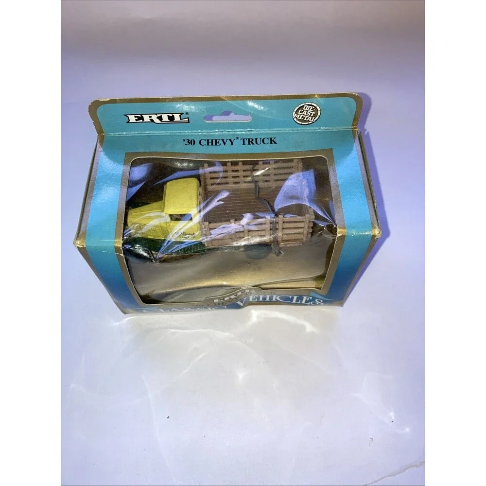 NOS ERTL Classic Vehicles 1/43 1930 Chevy Stake Body Truck WJ Kennedy Dairy Co